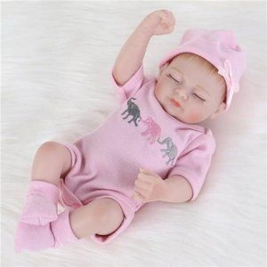 ENADOLL Reborn Baby Doll, Lifelike Realistic Newborn Baby Dolls 10 Inch